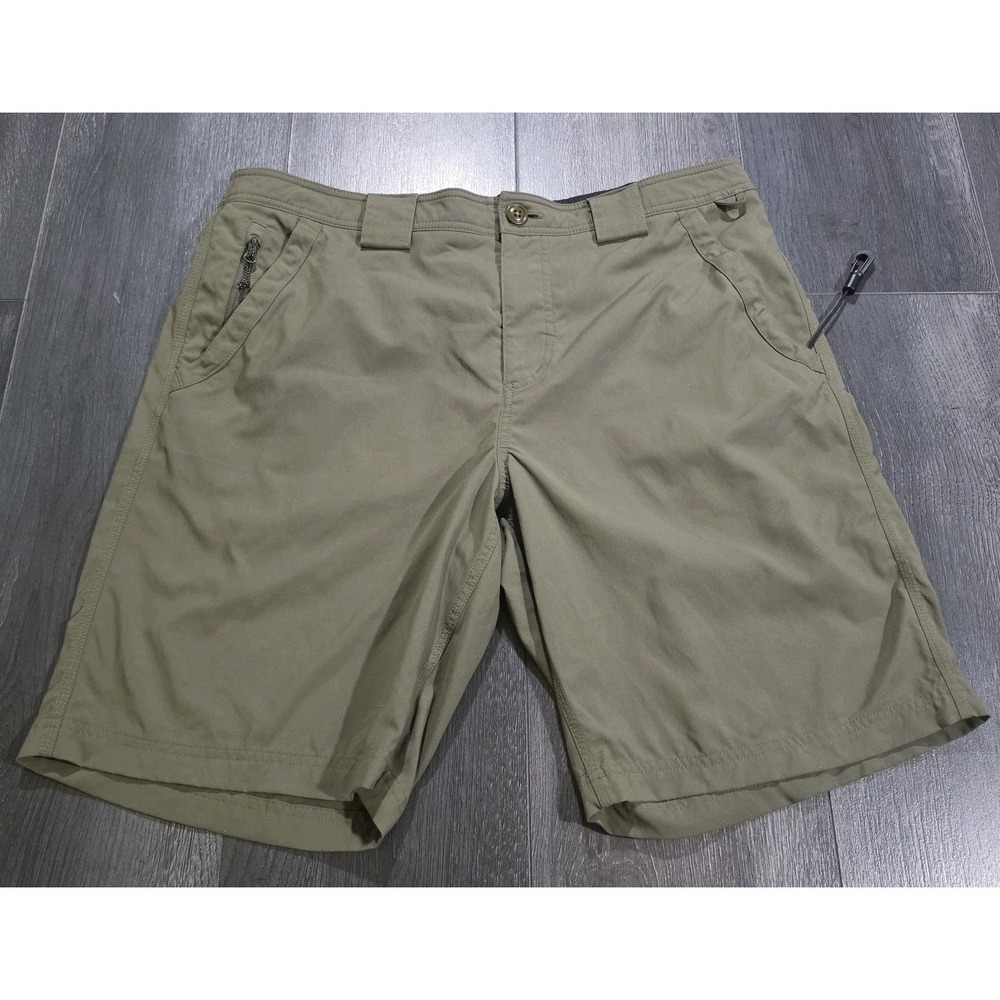 Filson Outdoorsman Short Men L Green Strech Hiking Field UPF50 Everyday Fishing
